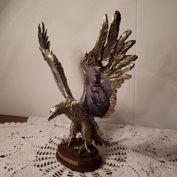 Bradford Exchange "Majestic Sentinels" from On Eagle's Wings Collection Statue - Picture 2 of 8